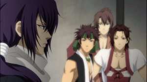 Saito, Shinpachi, Souji and Harada